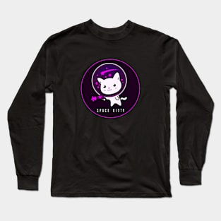 Space Kitty Long Sleeve T-Shirt